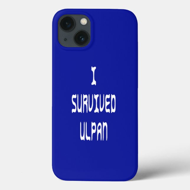 I Survived Ulpan Case-Mate iPhone Case (Back)