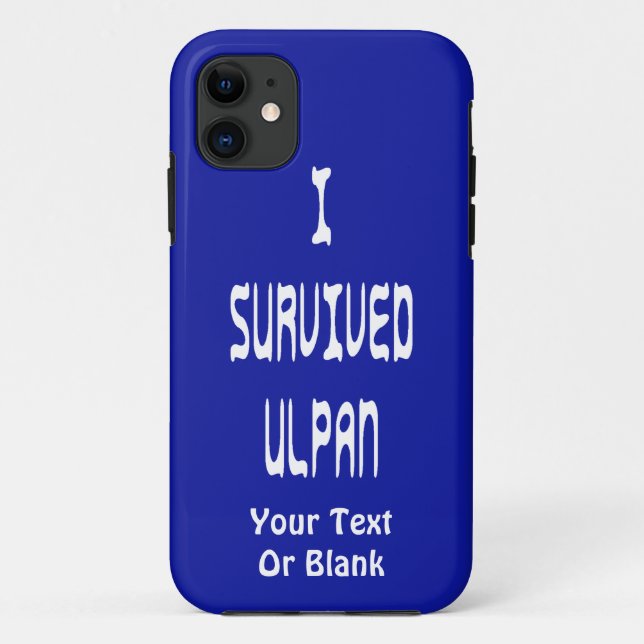 I Survived Ulpan Case-Mate iPhone Case (Back)