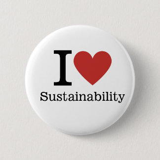 I ❤️ Sustainability CUSTOM Pins