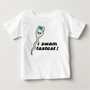 I Swam Fastest Baby T-Shirt