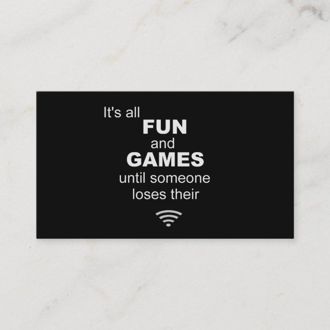 I.T. Carte de visite - noir et blanc (Devant)