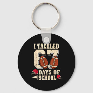 I Tackled 67 Days Of School Funny Six Seven Meme F Keychain