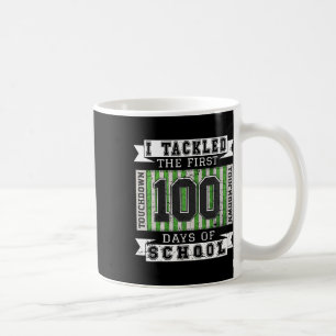 I Tackled The First 100 Days Of School - Vintage F Coffee Mug