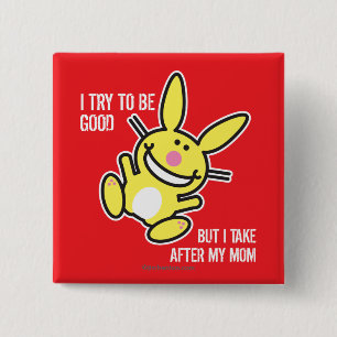 I Take After My Mom 2 Inch Square Button