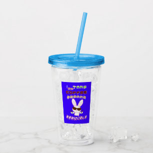 I Take My Coffee Breaks Seriously Acrylic Tumbler