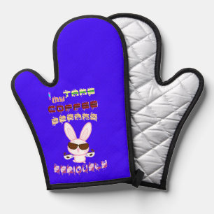 I Take My Coffee Breaks Seriously Oven Mitt