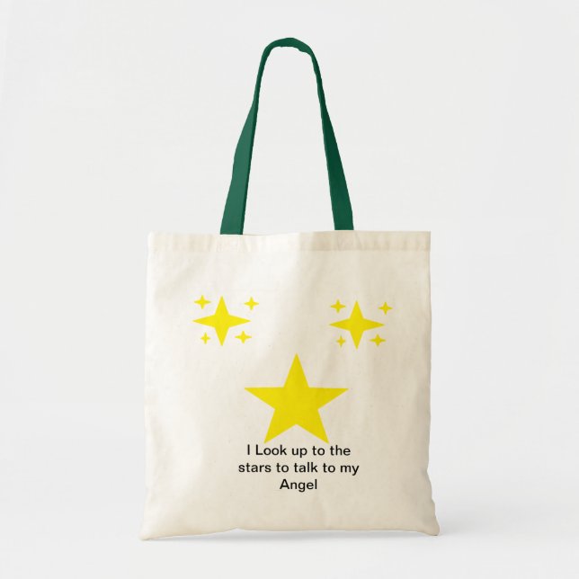 I Talk to stars Tote Bag (Front)