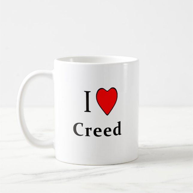 I tasse de croyance de coeur (Gauche)