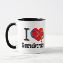 I tasse de Neurodiversity de coeur