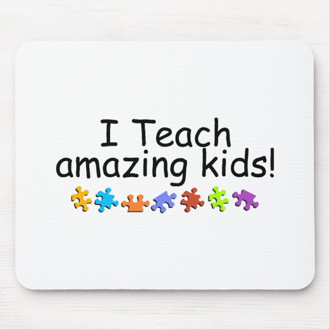 I Teach Amazing Kids (PP) Mouse Pad (Front)