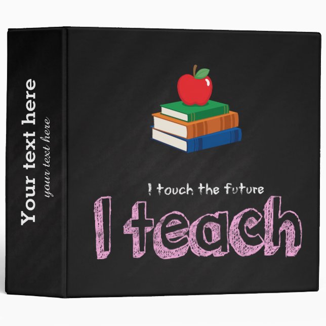 I teach binder (Front/Spine)