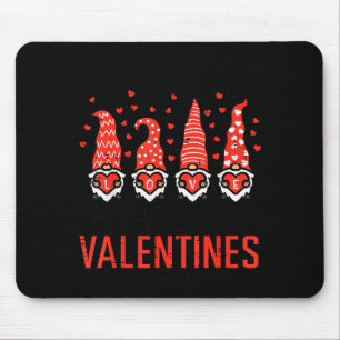 I Teach Cutest Little Valentines Gnomes Love Teach Mouse Pad