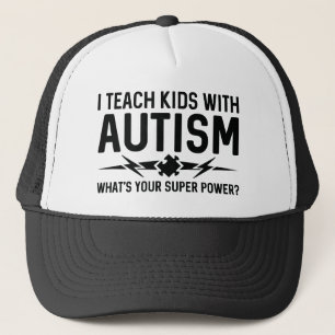 I Teach Kids With Autism Trucker Hat