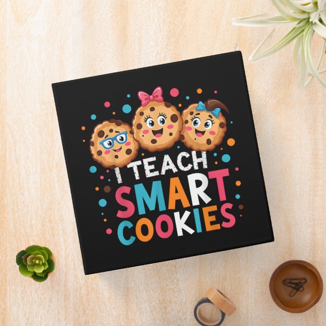 I Teach Smart Cookies Back to School Teacher  Binder (In Situ)