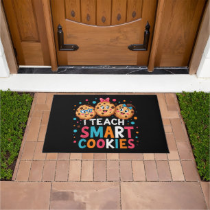 I Teach Smart Cookies Back to School Teacher Doormat