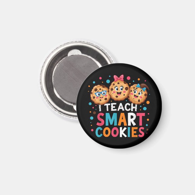 I Teach Smart Cookies Back to School Teacher  Magnet (Front/Back)