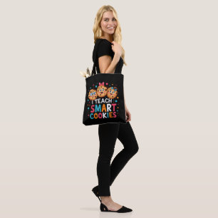 I Teach Smart Cookies Back to School Teacher Tote Bag