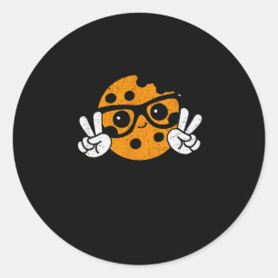 I Teach Smart Cookies Christmas Teacher Teaching X Classic Round Sticker