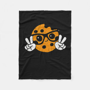 I Teach Smart Cookies Christmas Teacher Teaching X Fleece Blanket