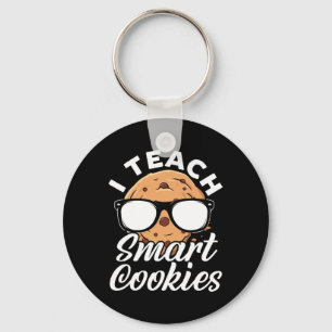 I Teach Smart Cookies Teacher Keychain