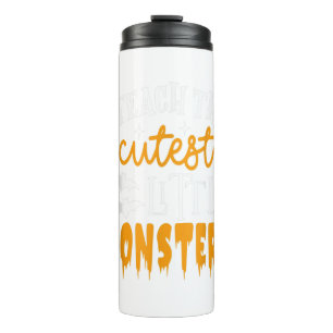 I teach the cutest little Monsters Halloween Teach Thermal Tumbler