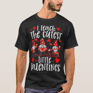 i teach the cutest little valentines day gnome tea T-Shirt