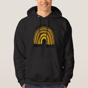 I Teach Tiny Humans About Jesus Rainbow Christian  Hoodie