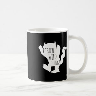 I Teach Wild Things Monster Fun Halloween Gifts Coffee Mug