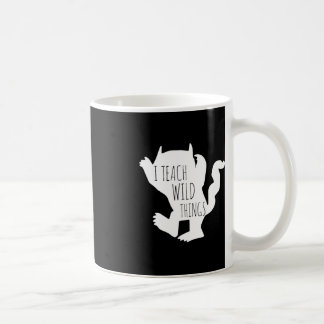 I Teach Wild Things Monster Fun Halloween Gifts Coffee Mug