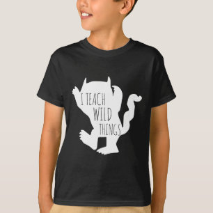 I Teach Wild Things Monster Fun Halloween Gifts T-Shirt