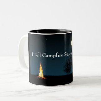 I tell campfire Stories Two-Tone Coffee Mug