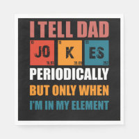 I Tell Dad Jokes Periodically Funny Fathers Day