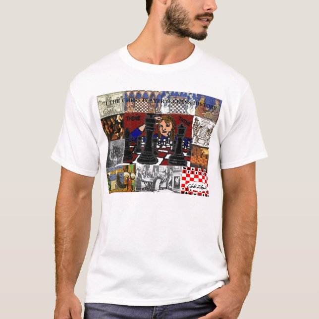 I The Chess Player & Chess History T-Shirt (Front)