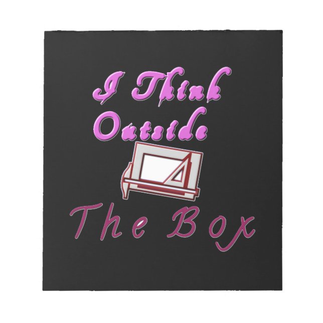 I think outside ZA box. Notepad (Front)