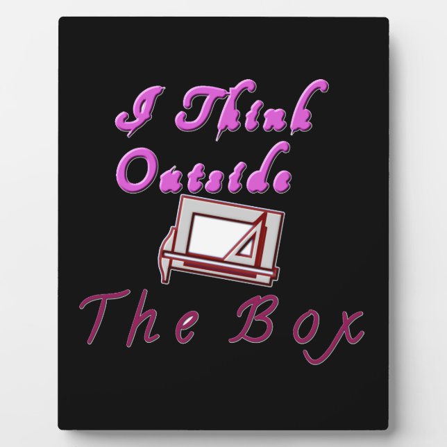 I think outside ZA box. Plaque (Front)