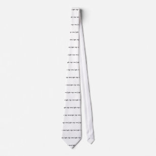 I think, therefore I am. Tie