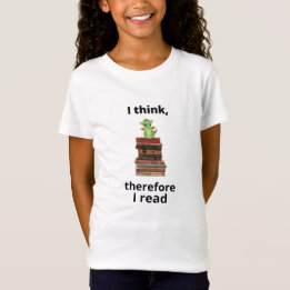 I think therefore I read baby dragon T-Shirt