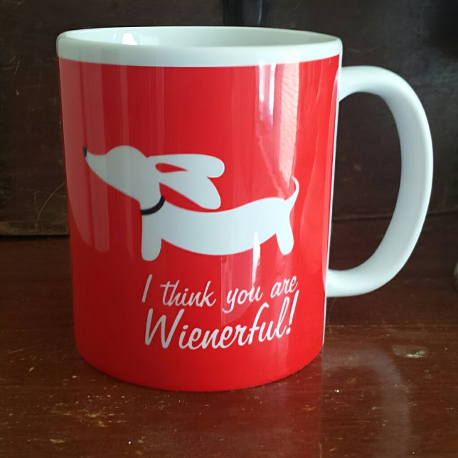 I think you are wienerful Dachshund Coffee Mug (Creator Uploaded)
