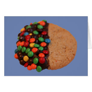 I think You're Sweet Chocolate Dipped Cookie