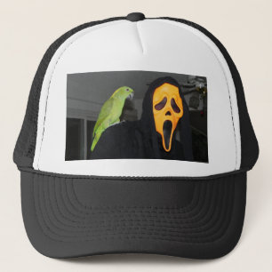 I thought I saw a scary cat Trucker Hat