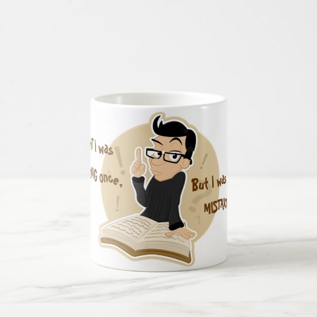 I THOUGHT mug (Center)