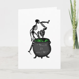 I thought she loved me card