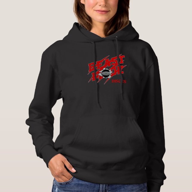 I Throw Stuff Discus Throwing Athlete Discus Throw Hoodie (Front)