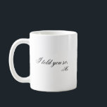 I told you so. coffee mug<br><div class="desc">Why say it when you can silently sip a cup and make eye contact. Enjoy! 
You can customize this item. Add pics or your own text. Maybe a little of both. 
Make it personal. Make it perfect.</div>