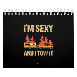 I Tow It Bigfoot Camp Trees Hike Hiking Calendar