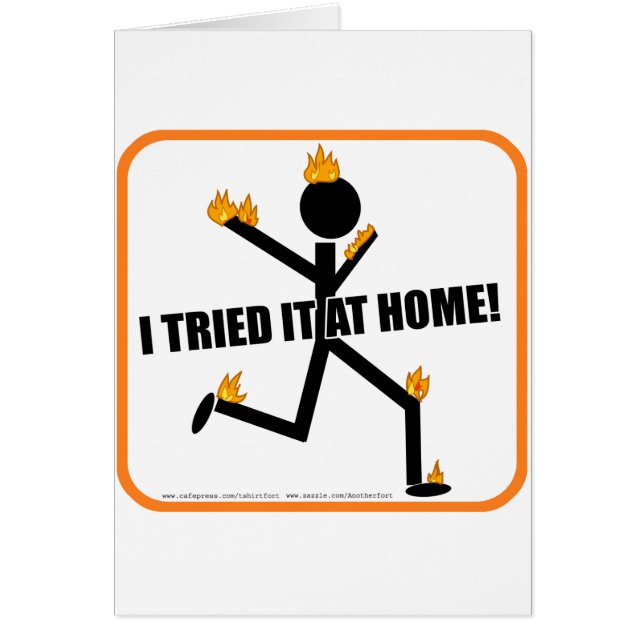 I tried it at home! (Front)