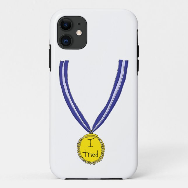 I Tried Medal Case-Mate iPhone Case (Back)