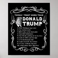 I Trust More Than Donald Trump Anti Potus Vote Blu