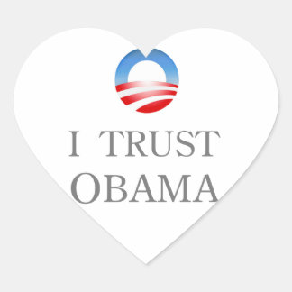 I Trust Obama Sticker