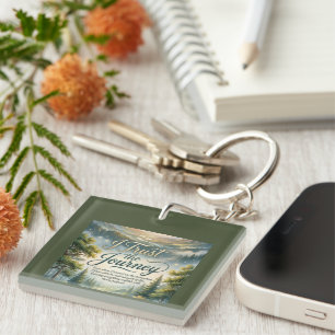 I Trust the Journey Keychain